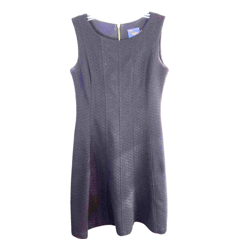 Just... Taylor Women's Dress Size 2 Black Sleeveless  Misses XXS  Extra Small